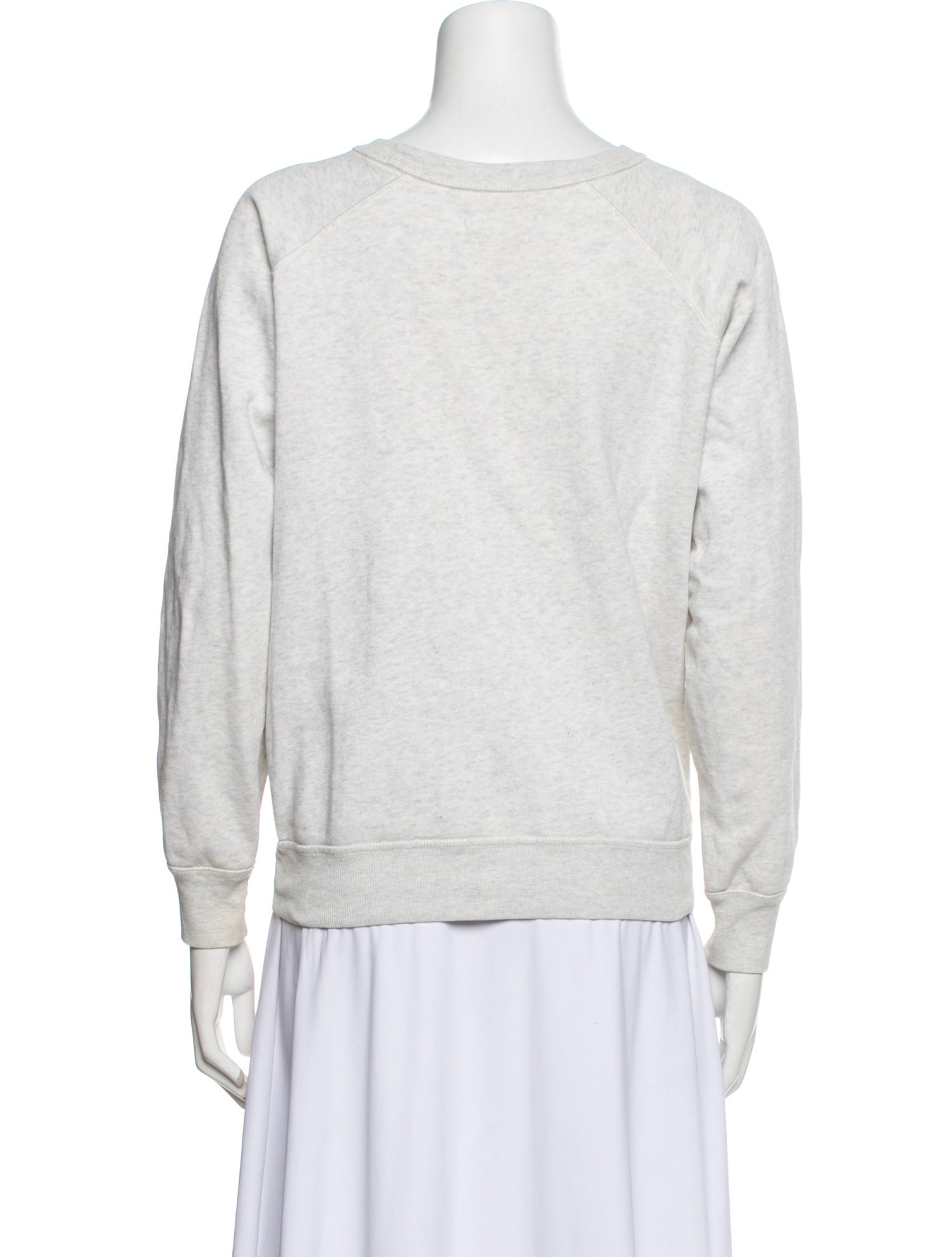 Étoile Isabel Marant Bateau Neckline Long Sleeve Sweatshirt