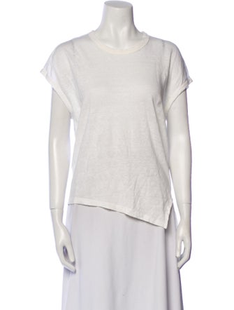 Étoile Isabel Marant Linen Crew Neck T-Shirt