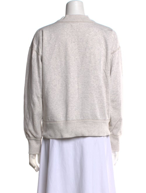 Étoile Isabel Marant Graphic Print Mock Neck Sweatshirt