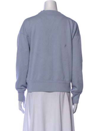 Étoile Isabel Marant Graphic Print Mock Neck Sweatshirt