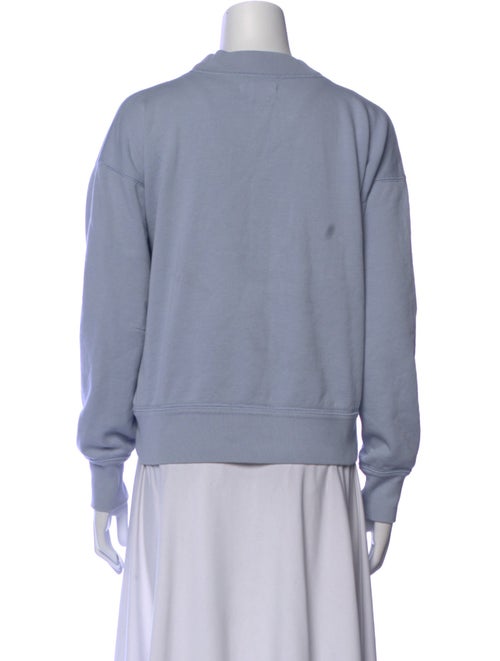 Étoile Isabel Marant Graphic Print Mock Neck Sweatshirt