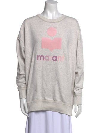 Étoile Isabel Marant Graphic Print Crew Neck Sweatshirt