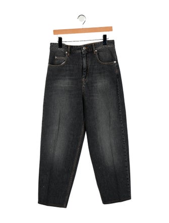 Étoile Isabel Marant High-Rise Straight Leg Jeans