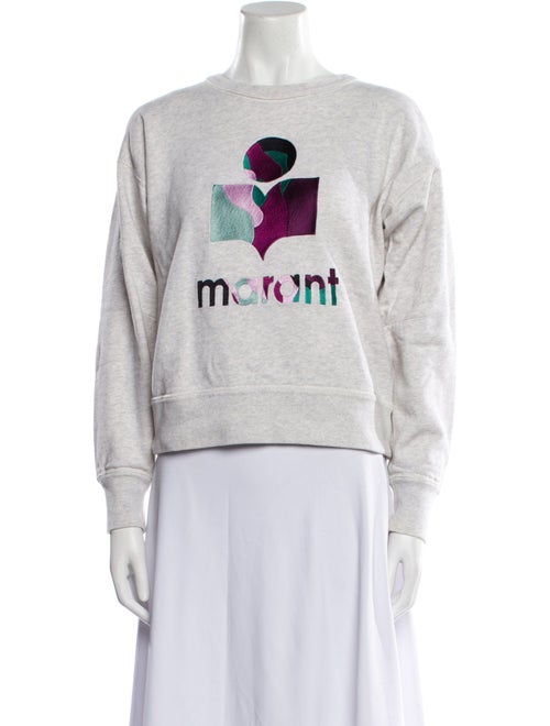 Étoile Isabel Marant Graphic Print Bateau Neckline Sweater