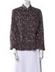 Étoile Isabel Marant Floral Print Long Sleeve Blouse