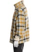 Étoile Isabel Marant Wool Plaid Print Jacket