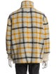 Étoile Isabel Marant Wool Plaid Print Jacket