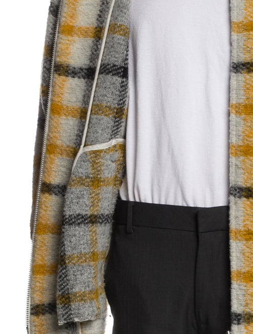 Étoile Isabel Marant Wool Plaid Print Jacket