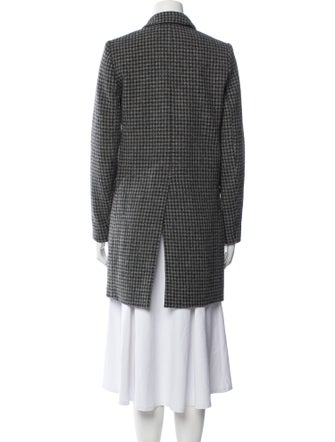 Étoile Isabel Marant Wool Houndstooth Print Blazer