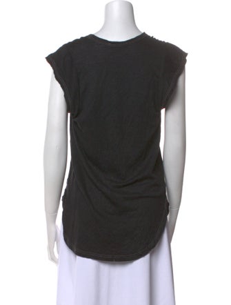 Étoile Isabel Marant Scoop Neck Short Sleeve T-Shirt