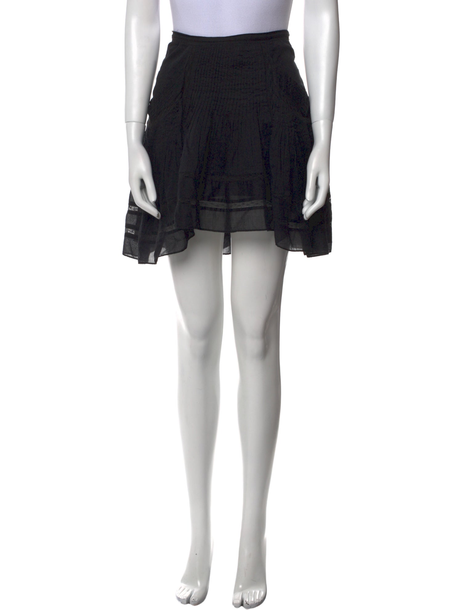 Étoile Isabel Marant Pleated Accents Mini Skirt