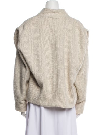 Étoile Isabel Marant Wool Faux Fur Jacket