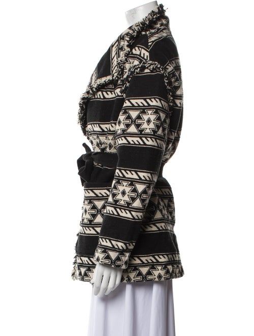 Étoile Isabel Marant Printed Faux Fur Jacket