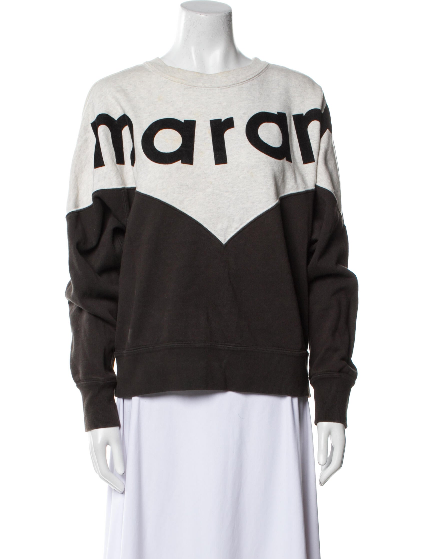 Étoile Isabel Marant Graphic Print Crew Neck Sweatshirt