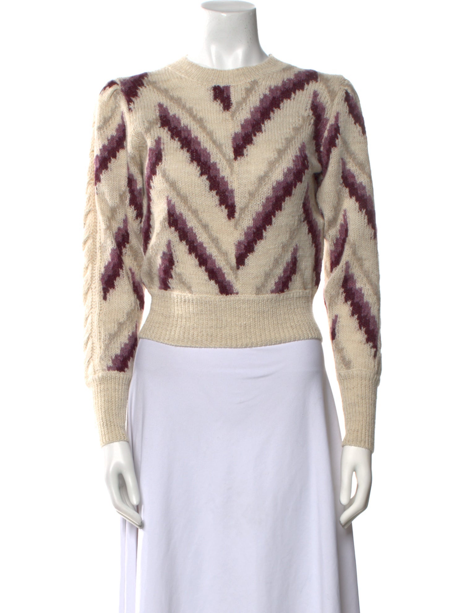 Étoile Isabel Marant Alpaca Printed Sweater