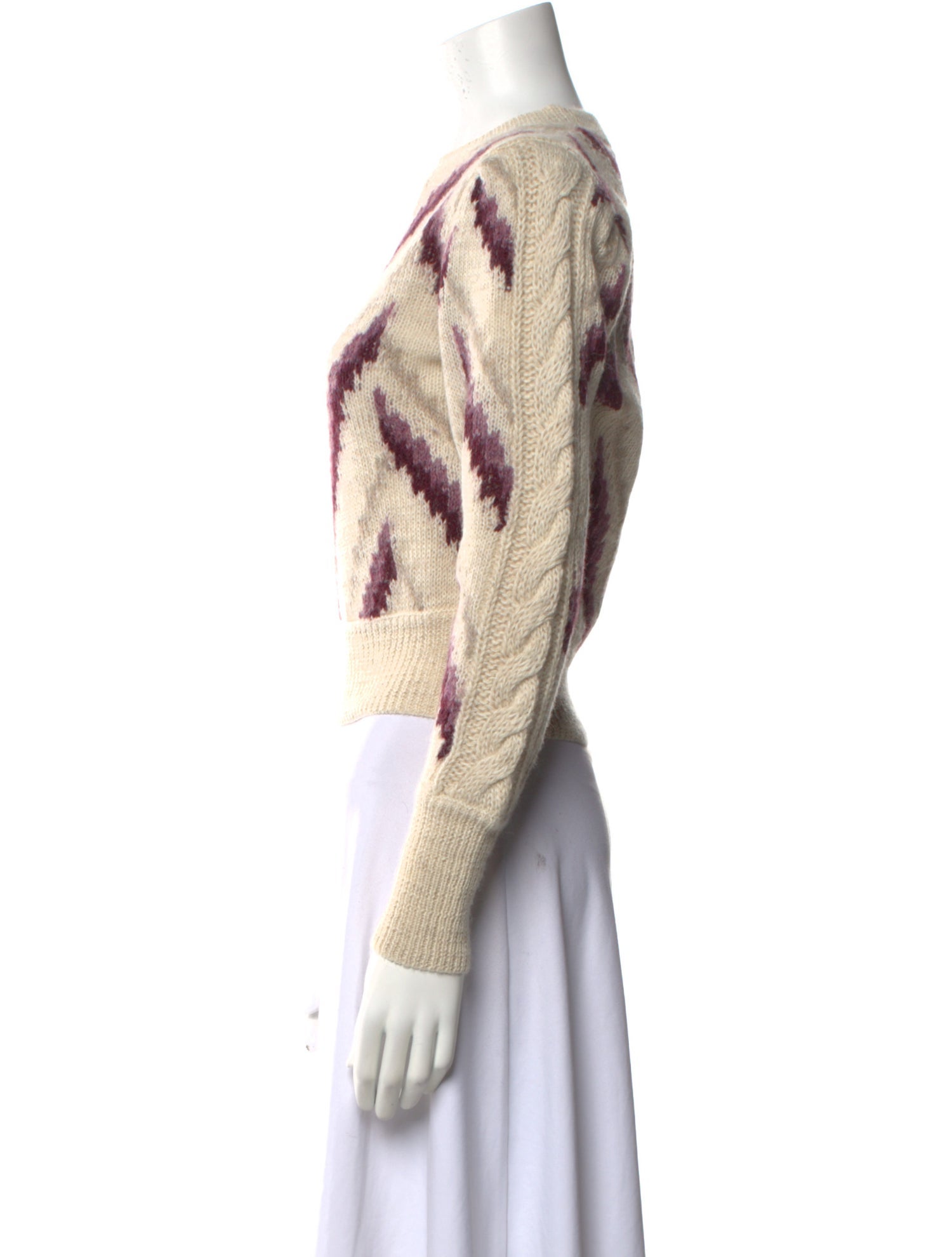 Étoile Isabel Marant Alpaca Printed Sweater