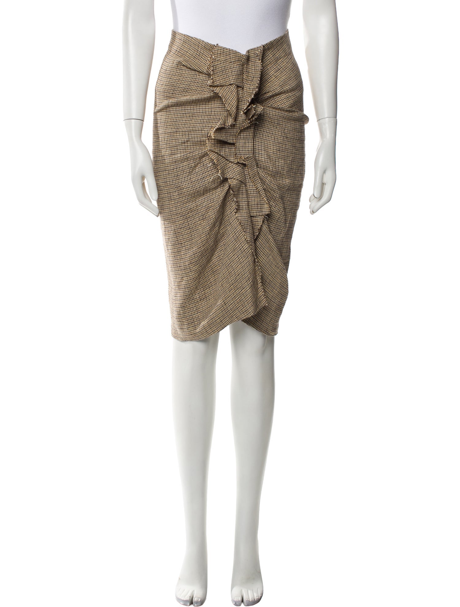 Étoile Isabel Marant Linen Knee-Length Skirt