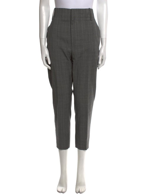 Étoile Isabel Marant Virgin Wool Straight Leg Pants