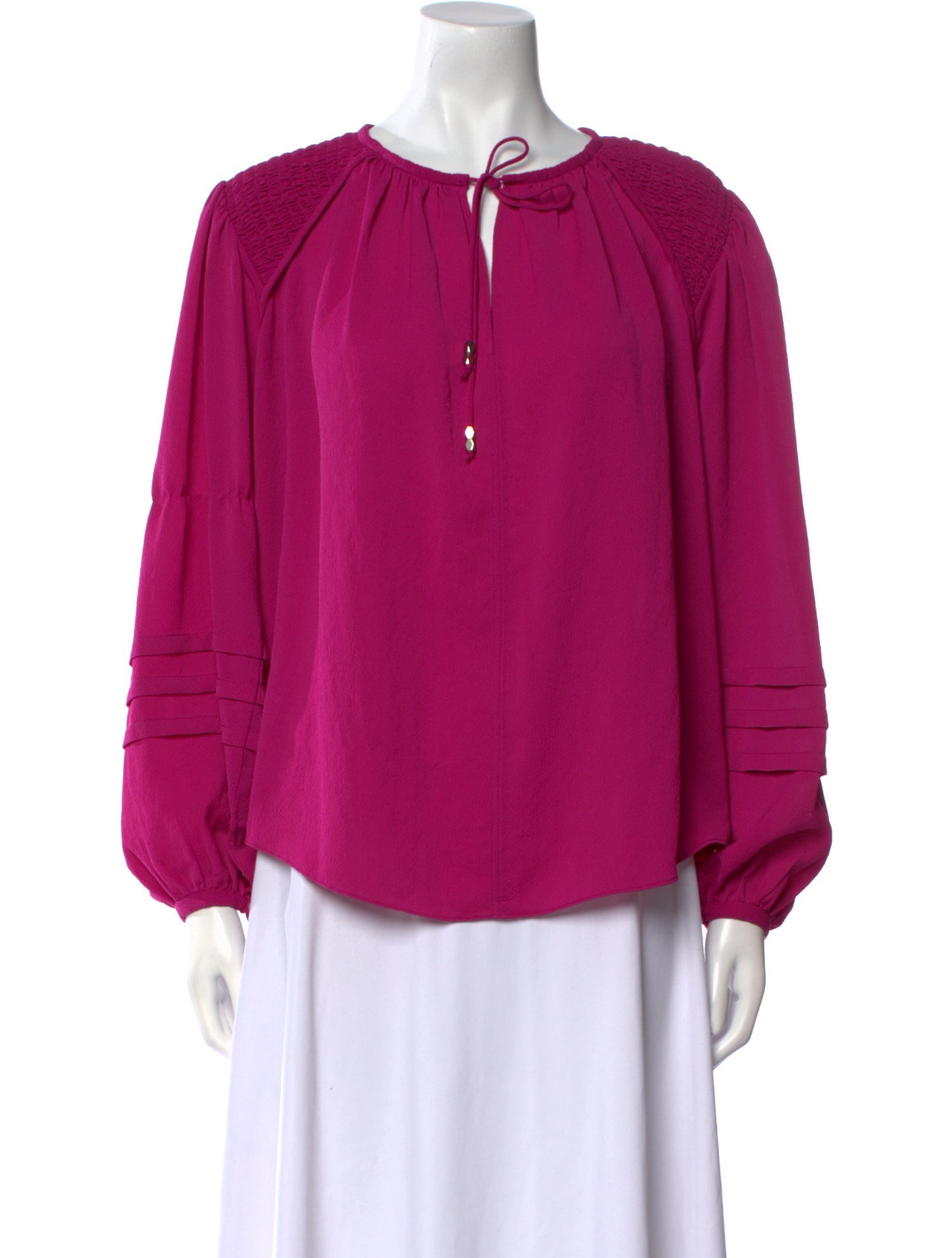 Étoile Isabel Marant Crew Neck Long Sleeve Blouse