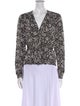 Étoile Isabel Marant Floral Print V-Neck Blouse