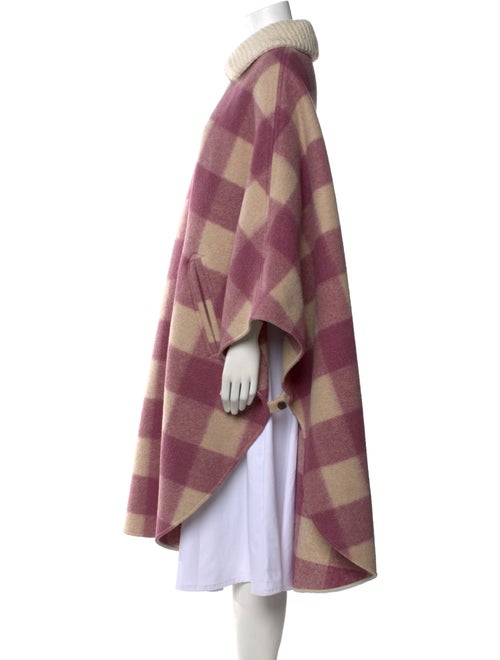 Étoile Isabel Marant Plaid Print Mock Neck Sweater