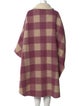 Étoile Isabel Marant Plaid Print Mock Neck Sweater