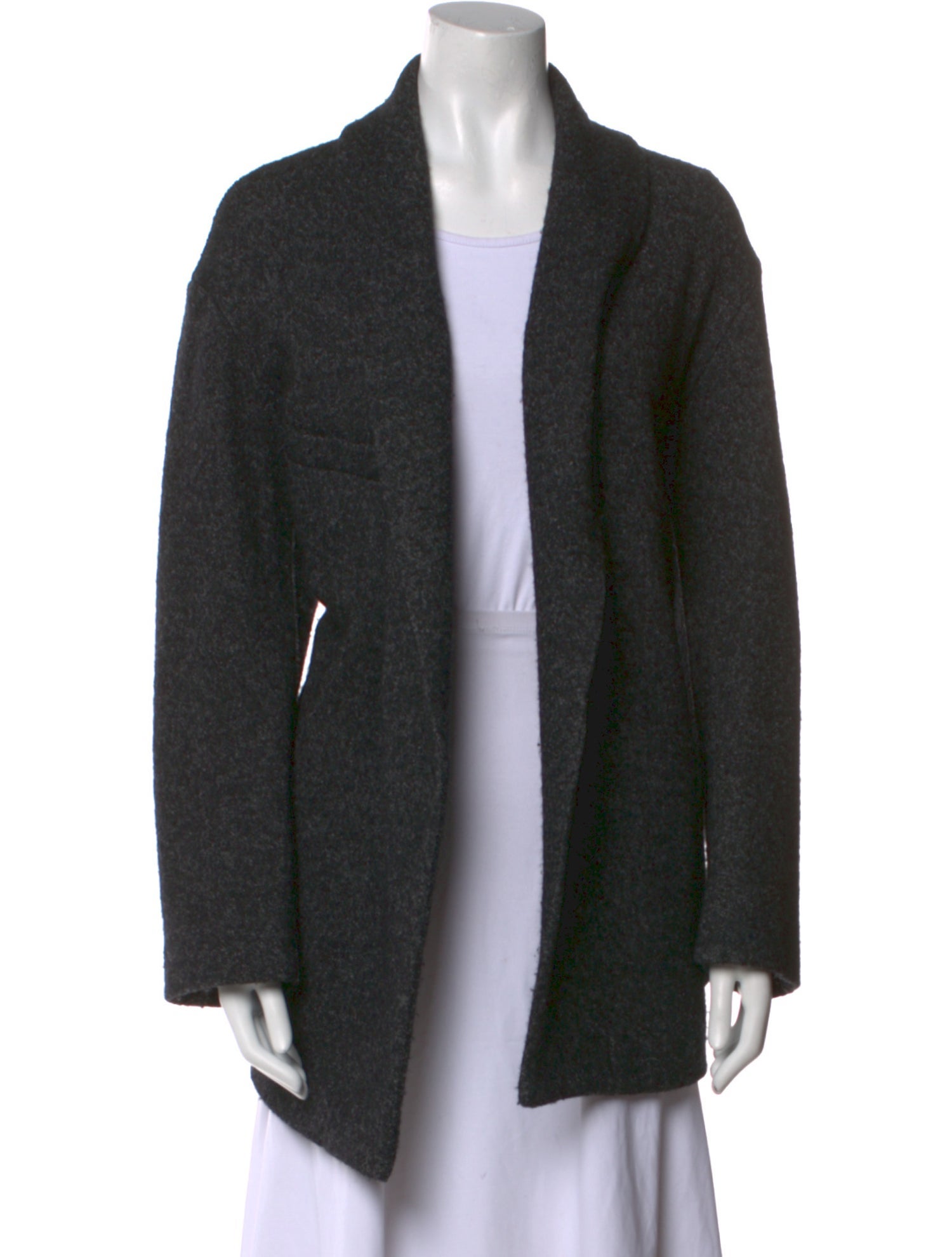 Étoile Isabel Marant Virgin Wool Open Front Sweater