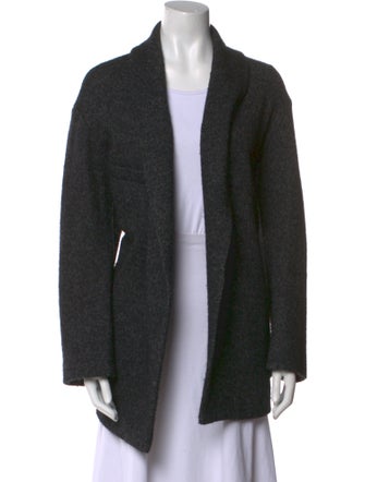 Étoile Isabel Marant Virgin Wool Open Front Sweater