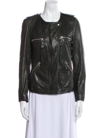 Étoile Isabel Marant Lambskin Biker Jacket