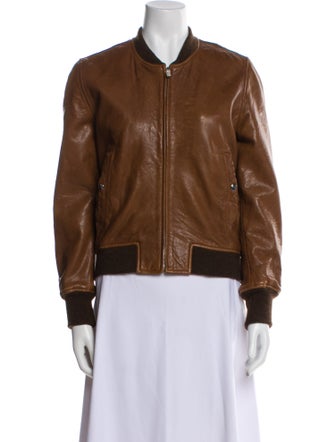 Étoile Isabel Marant Leather Bomber Jacket