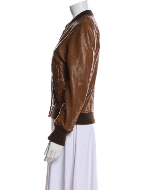 Étoile Isabel Marant Leather Bomber Jacket