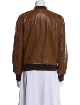 Étoile Isabel Marant Leather Bomber Jacket