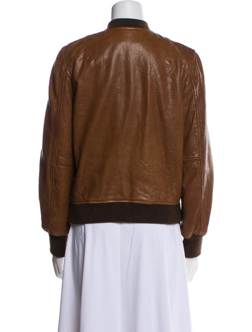Étoile Isabel Marant Leather Bomber Jacket