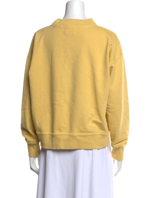 Étoile Isabel Marant Graphic Print Mock Neck Sweatshirt