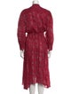 Étoile Isabel Marant Printed Long Dress