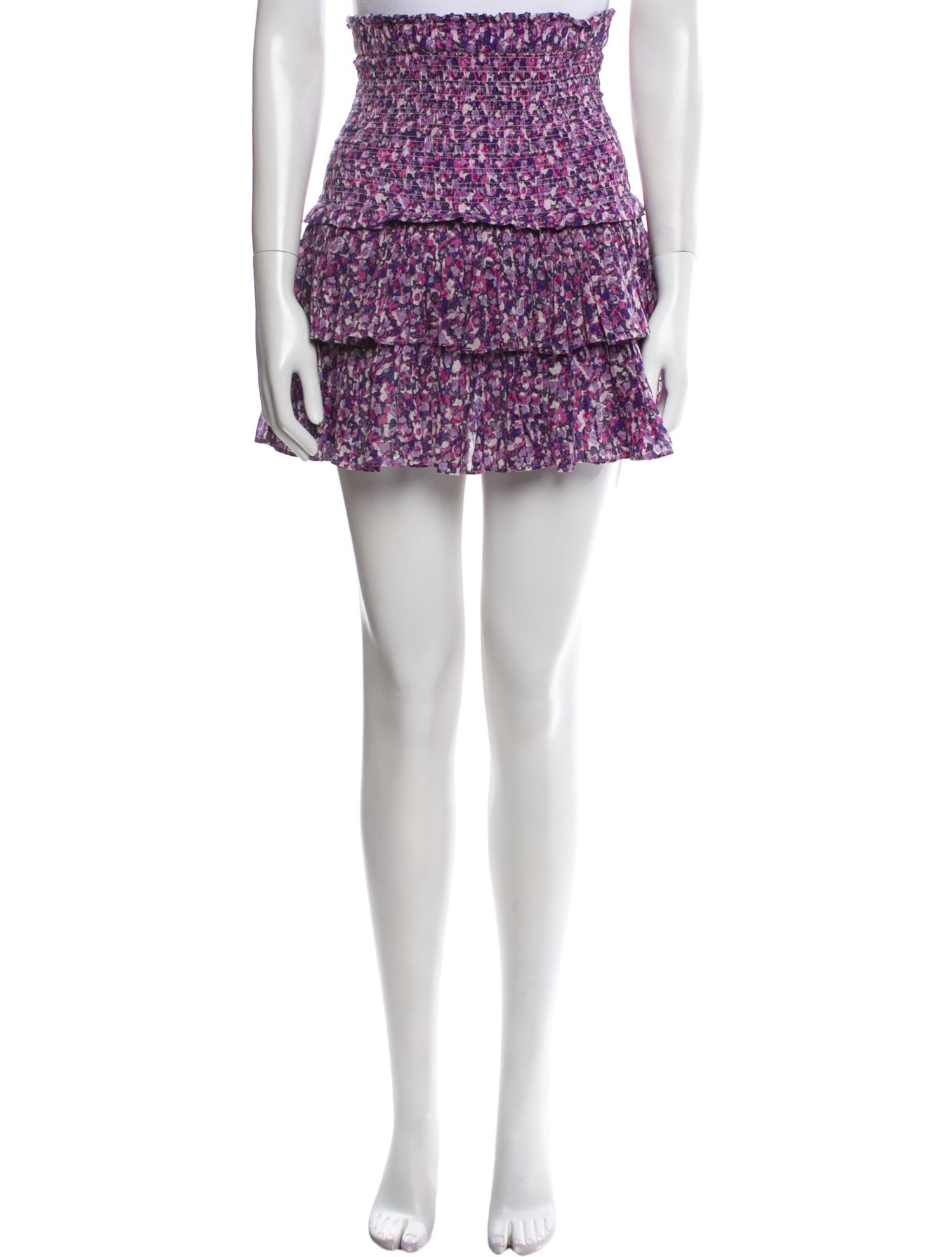 Étoile Isabel Marant Floral Print Mini Skirt