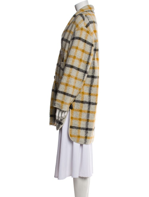 Étoile Isabel Marant Wool Plaid Print Jacket