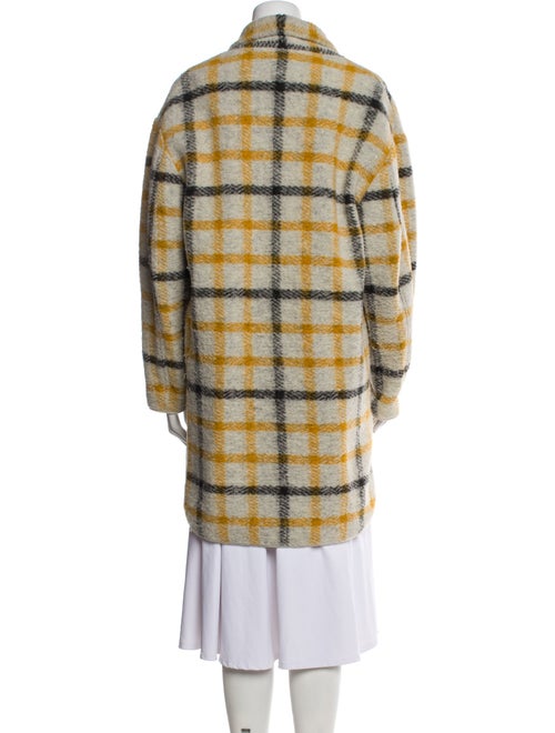 Étoile Isabel Marant Wool Plaid Print Jacket