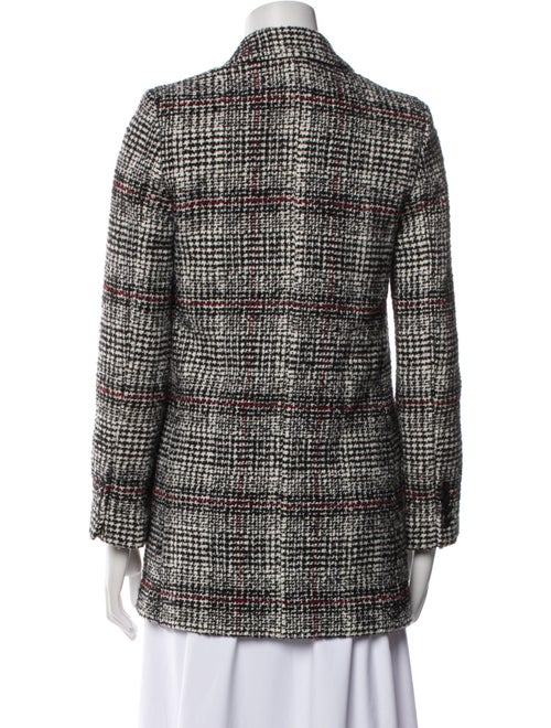 Étoile Isabel Marant Virgin Wool Tweed Pattern Blazer