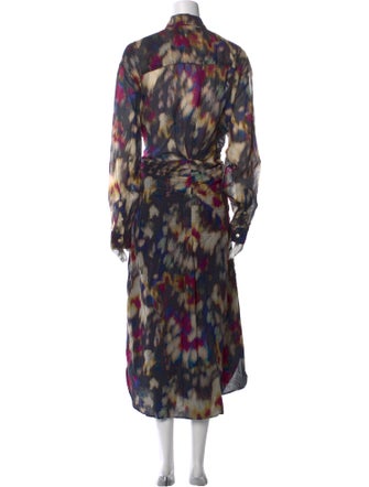 Étoile Isabel Marant Printed Long Dress