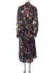 Étoile Isabel Marant Printed Long Dress