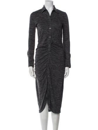 Étoile Isabel Marant Wool Midi Length Dress