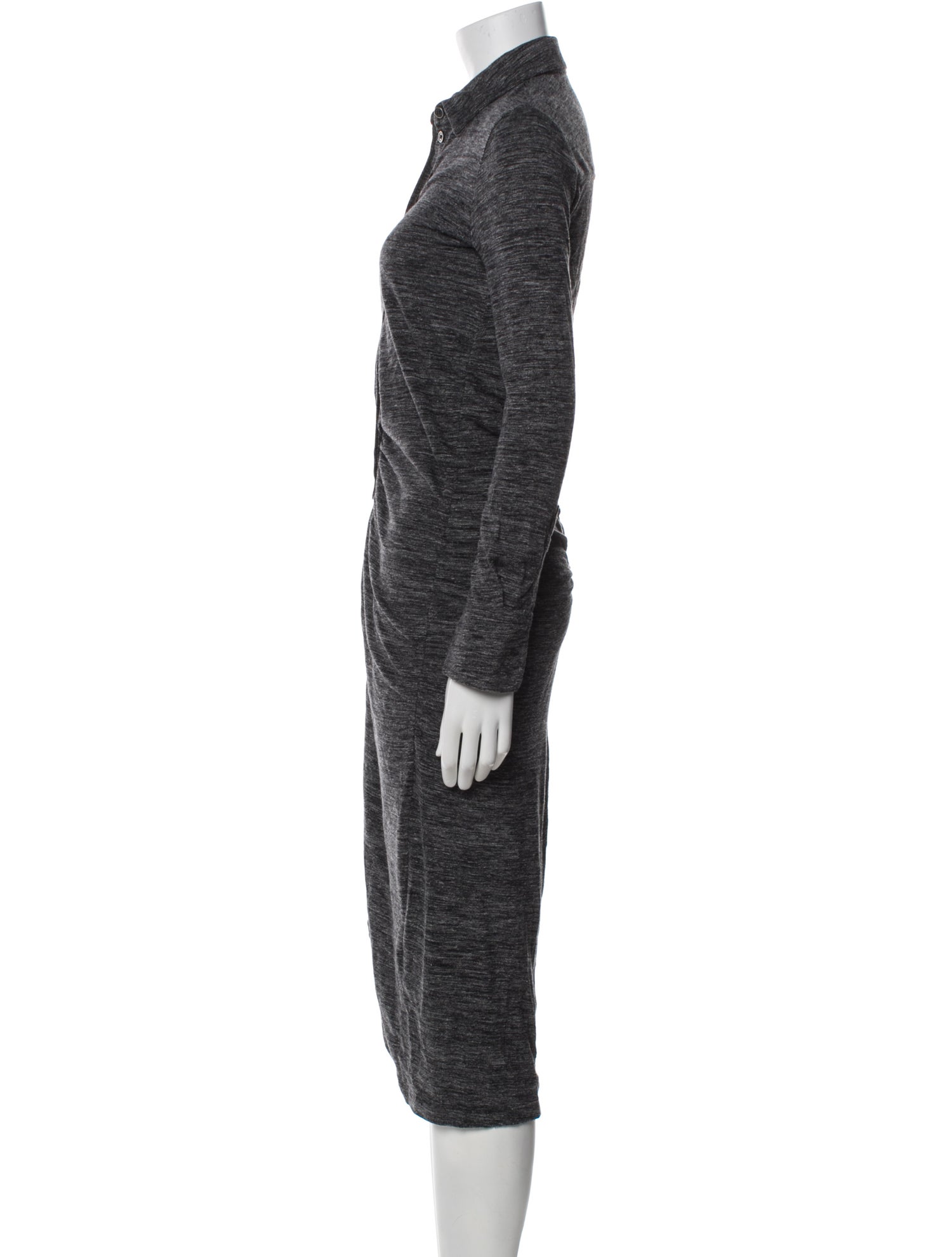 Étoile Isabel Marant Wool Midi Length Dress