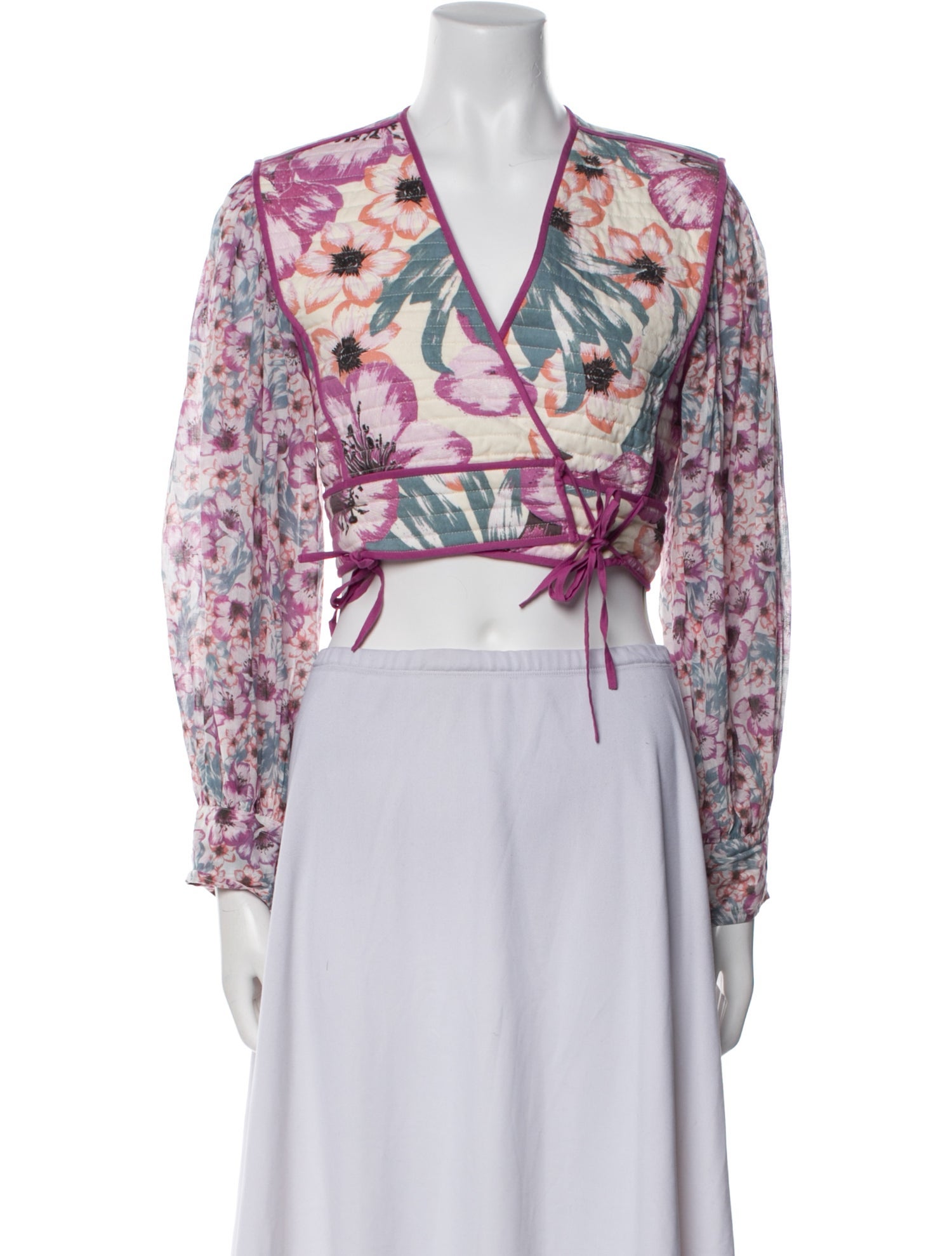 Étoile Isabel Marant Floral Print Evening Jacket