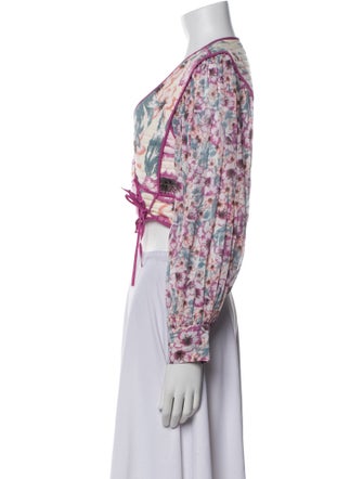 Étoile Isabel Marant Floral Print Evening Jacket