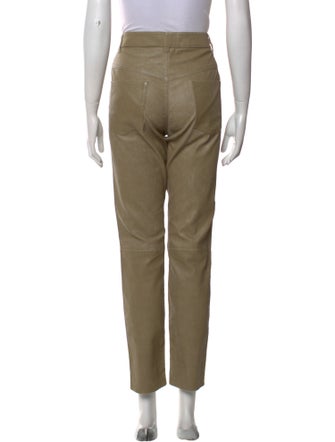 Étoile Isabel Marant Lamb Leather Skinny Leg Pants