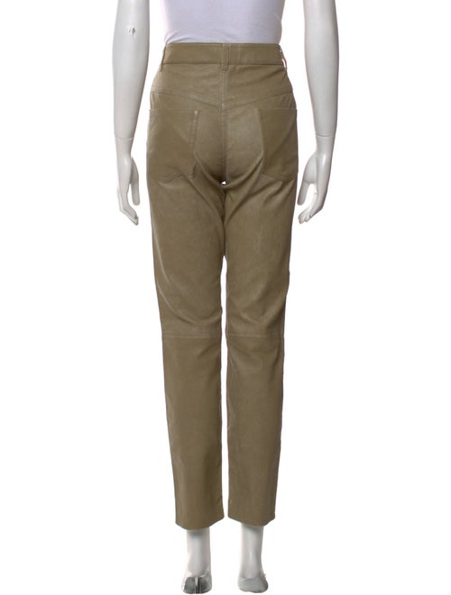 Étoile Isabel Marant Lamb Leather Skinny Leg Pants