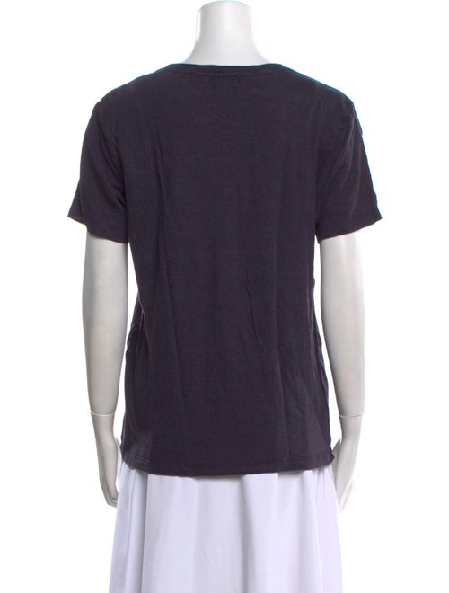 Étoile Isabel Marant Linen Graphic Print T-Shirt