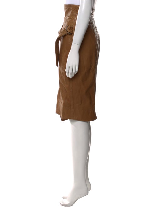 Étoile Isabel Marant Lambskin Knee-Length Skirt