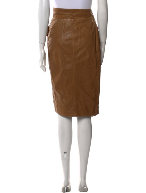 Étoile Isabel Marant Lambskin Knee-Length Skirt